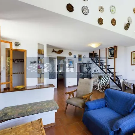 Magna, 4 Con Vista Mozzafiato Sul Mare E Sul Borgo! By Alfareal شقة